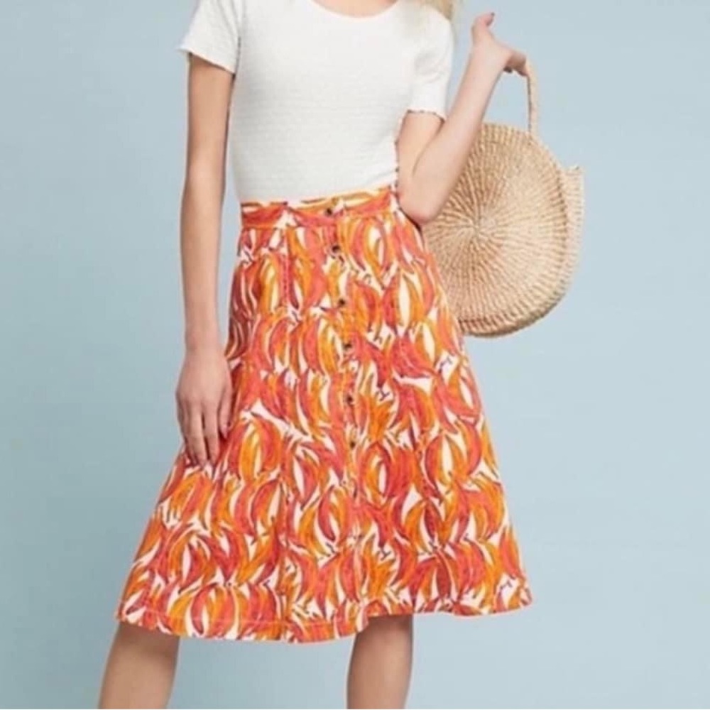 Anthropologie Maeve Skirt Size 12